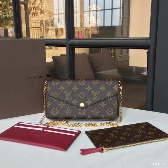 Frstbag ru Vuitton POCHETTE FELICIE Louis 0714